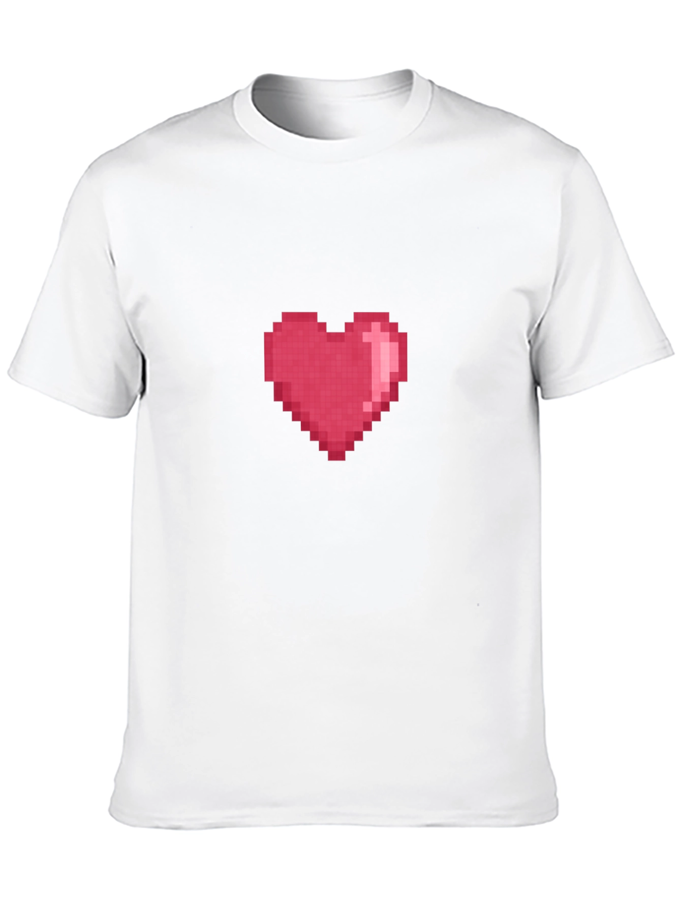 Pixel Heart Graphic Tee - Gamer Style