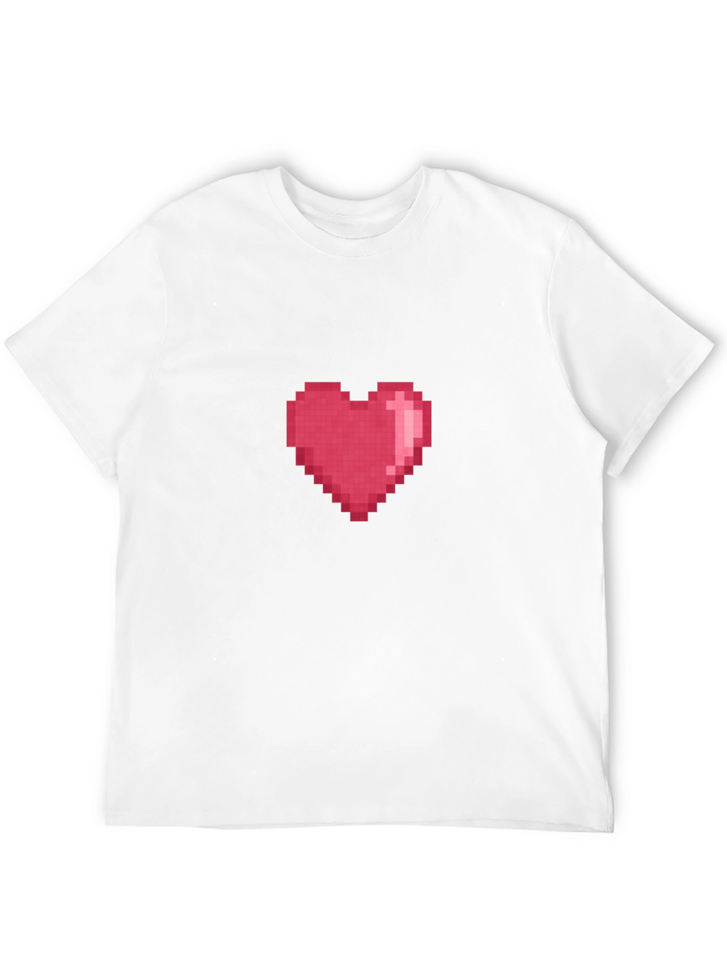 Pixel Heart Graphic Tee - Gamer Style