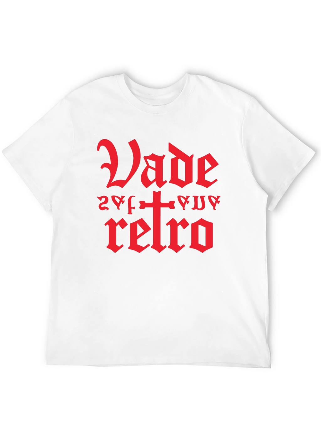 Vade Retro Graphic Tee - Stylish Gothic Design