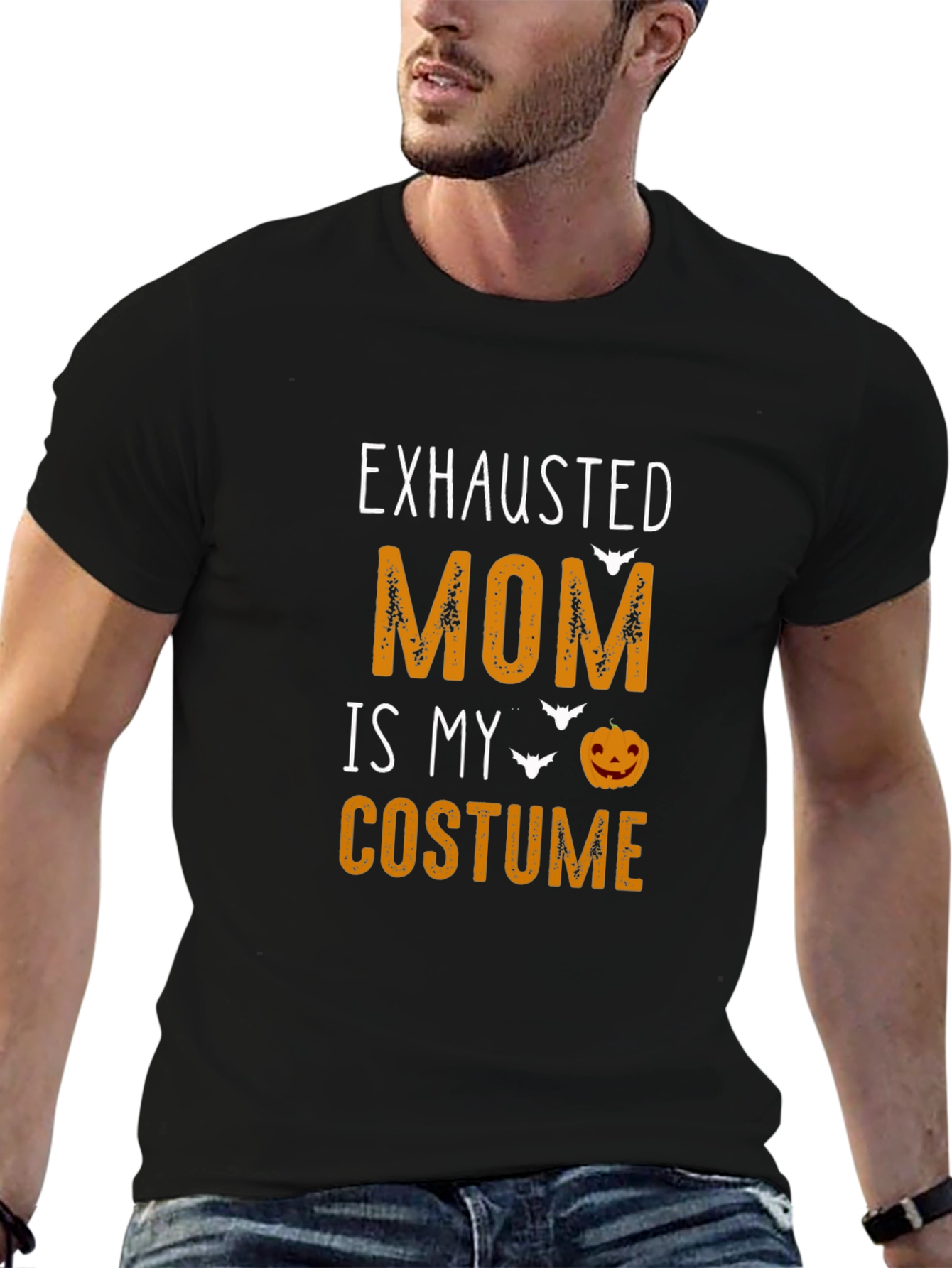 Exhausted Mom Halloween Costume T-Shirt