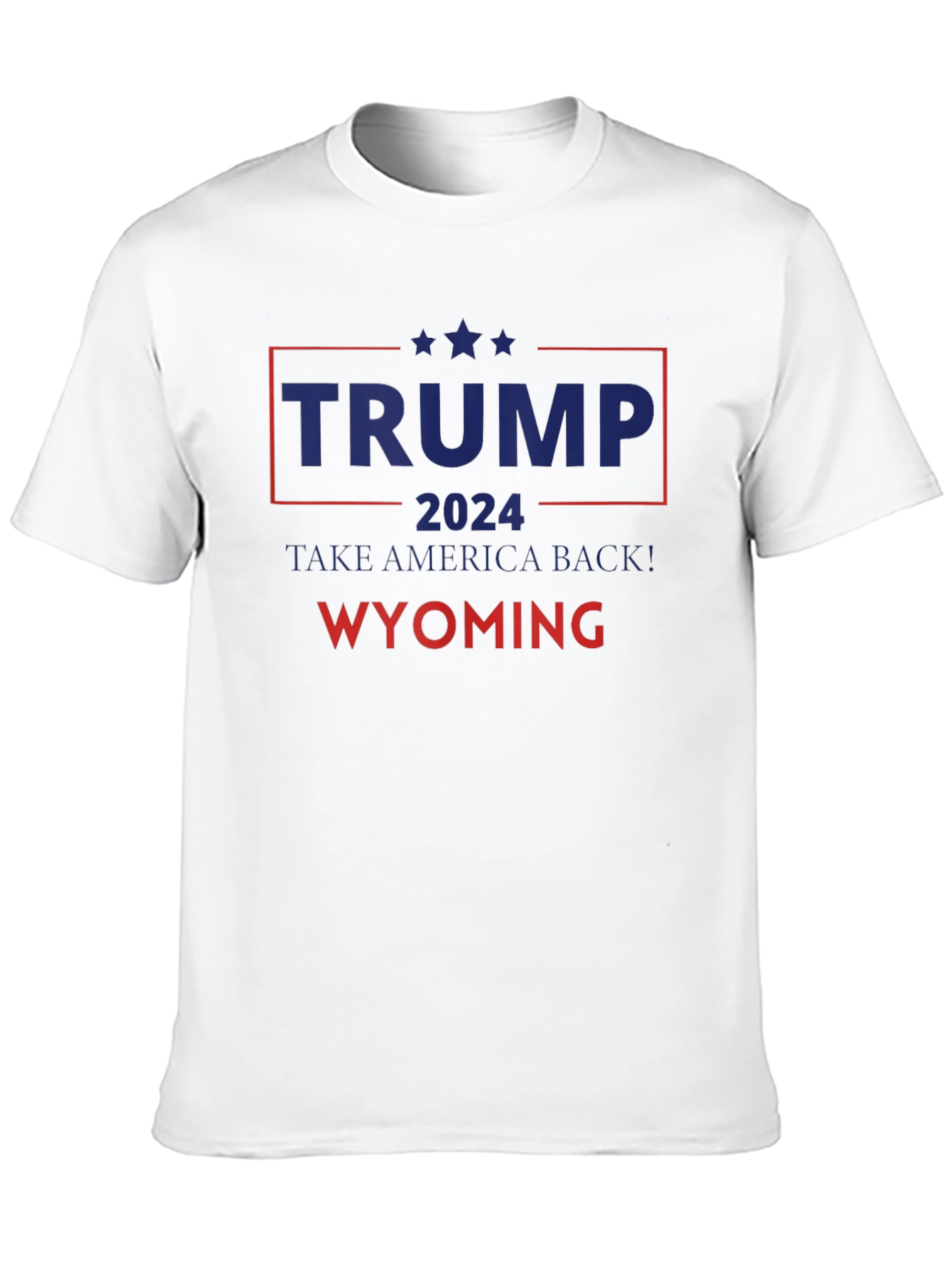 Trump 2024 Take America Back! Wyoming T-Shirt
