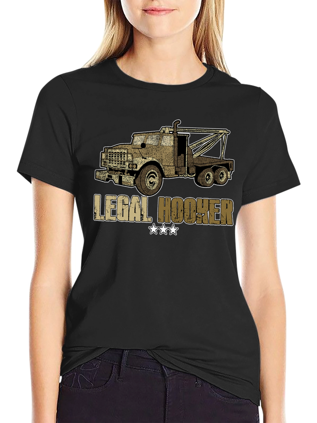 Legal Hooker Tow Truck T-Shirt