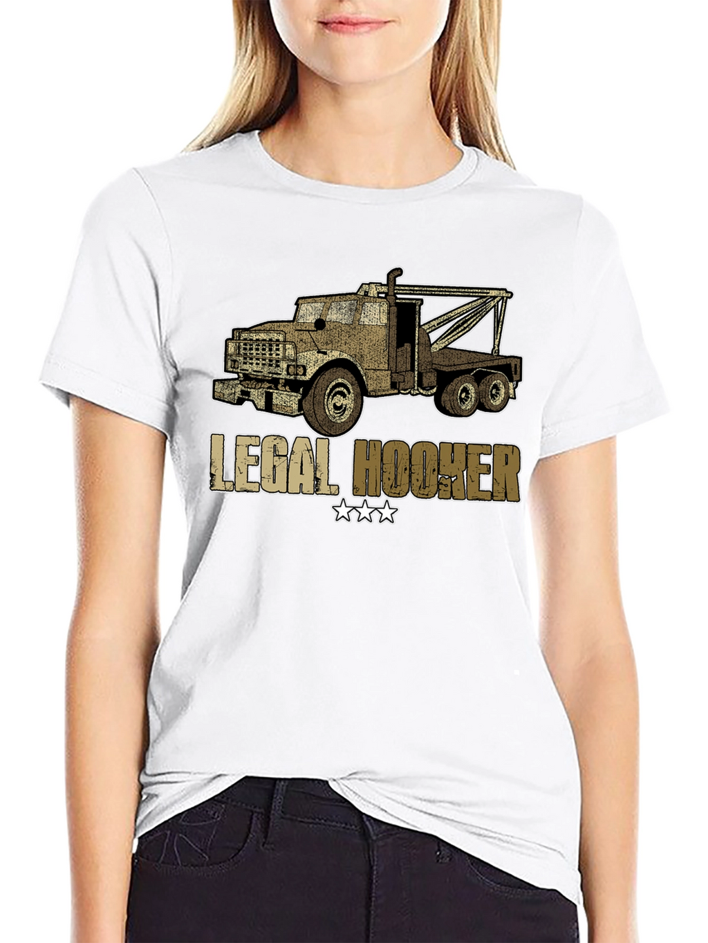 Legal Hooker Tow Truck T-Shirt