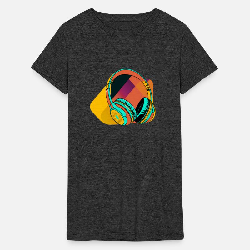 Headphones Music Graphical Art