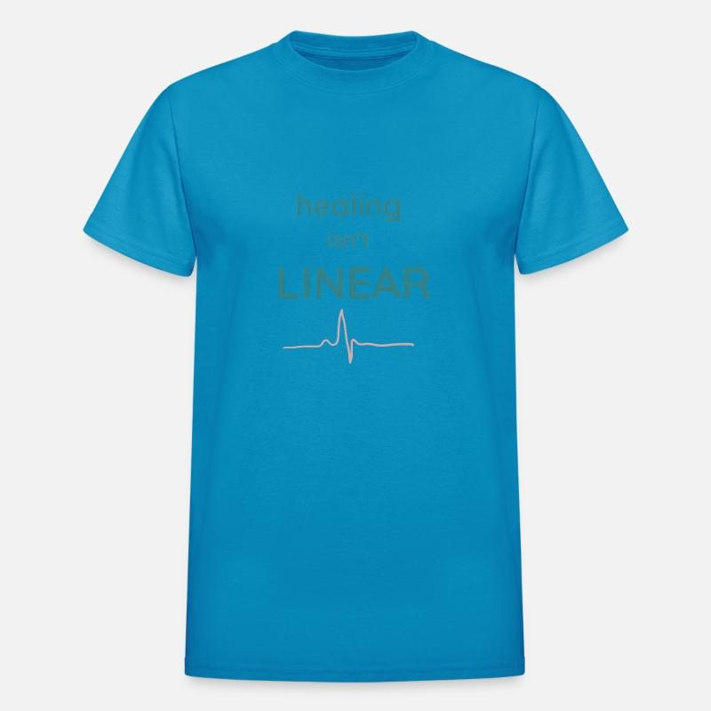 Healing Isn't Linear Therapy Quote Design