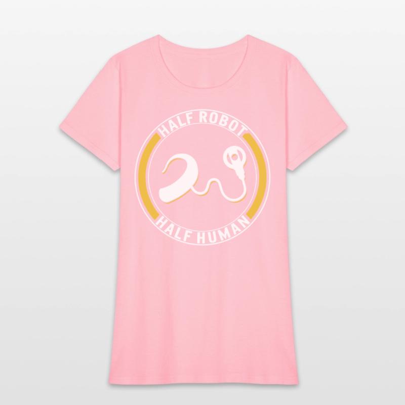 Hearing Loss Awareness Shirt, Half Human Half