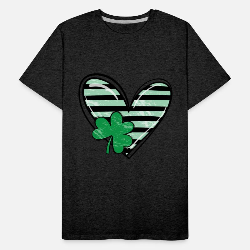 Heart St Patricks Day Shamrock Irish cute Shamrock