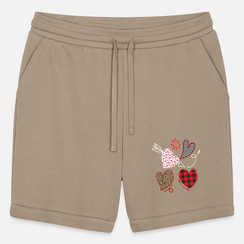 Hearts And Arrows Leopard Plaid Valentines Day