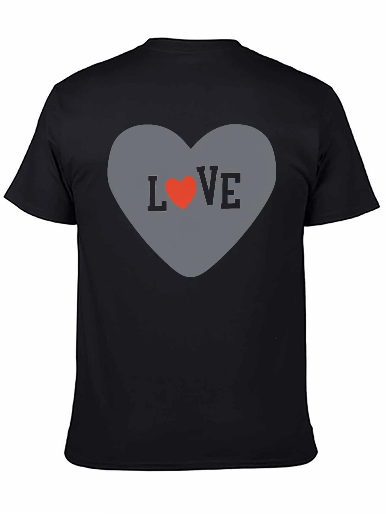 Love Heart Graphic Tee - Stylish Casual T-Shirt