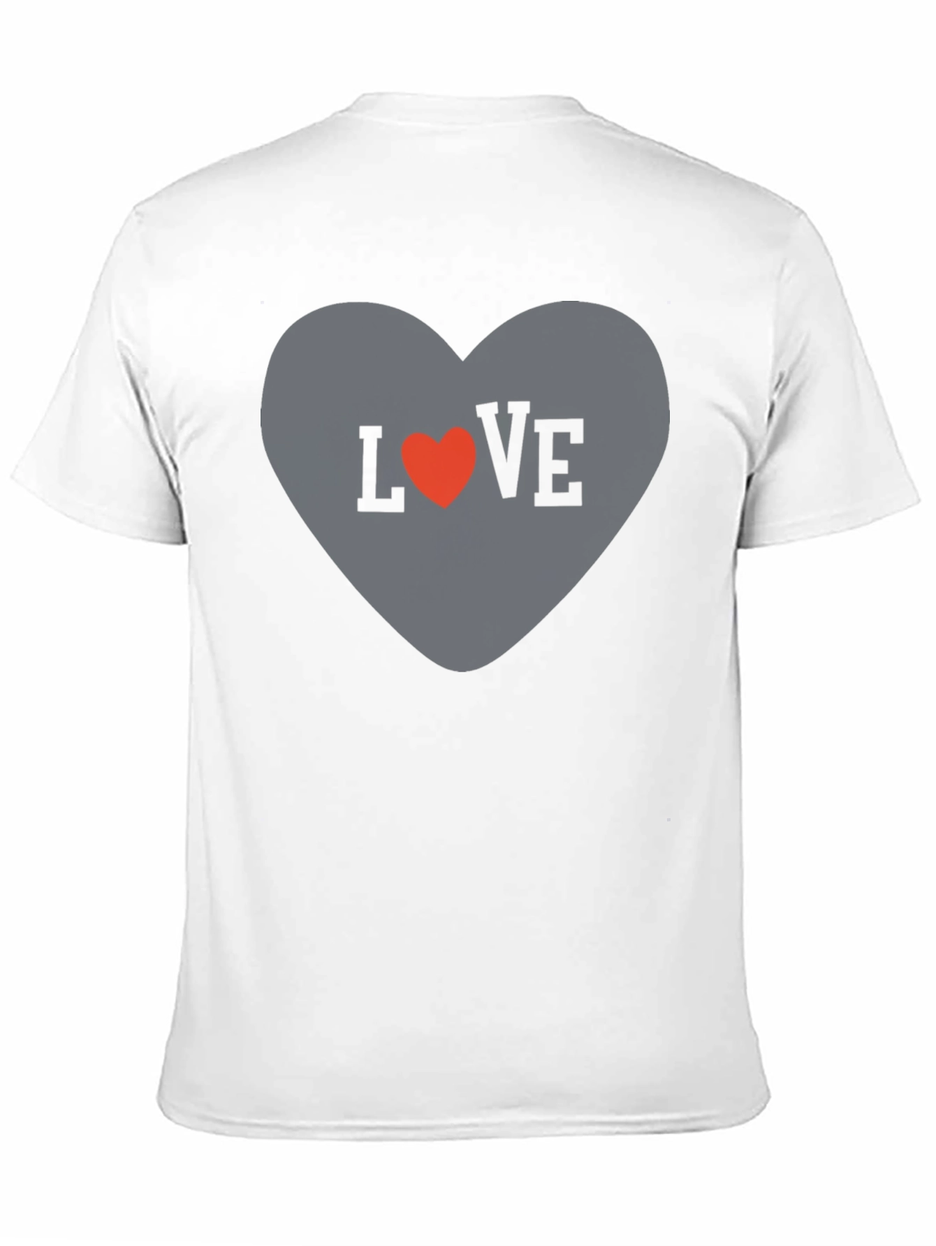 Love Heart Graphic Tee - Stylish Casual T-Shirt