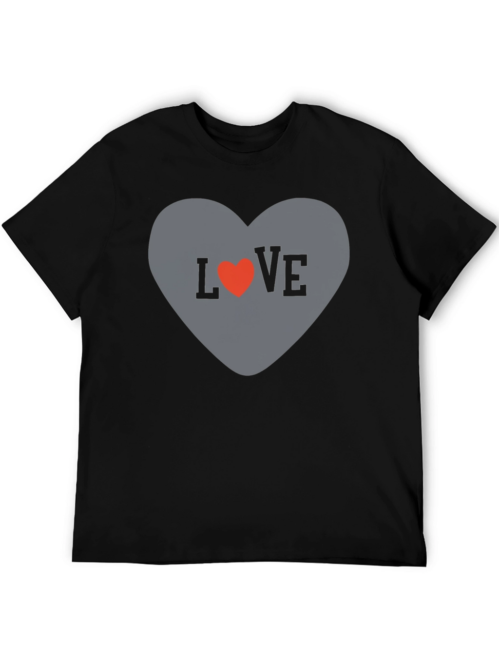 Love Heart Graphic Tee - Stylish Casual T-Shirt