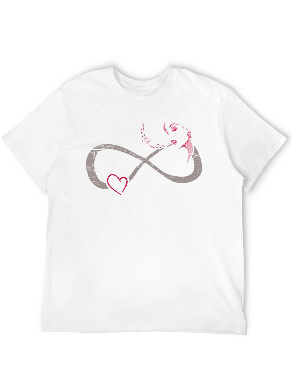 Infinity Love Graphic T-Shirt - Black