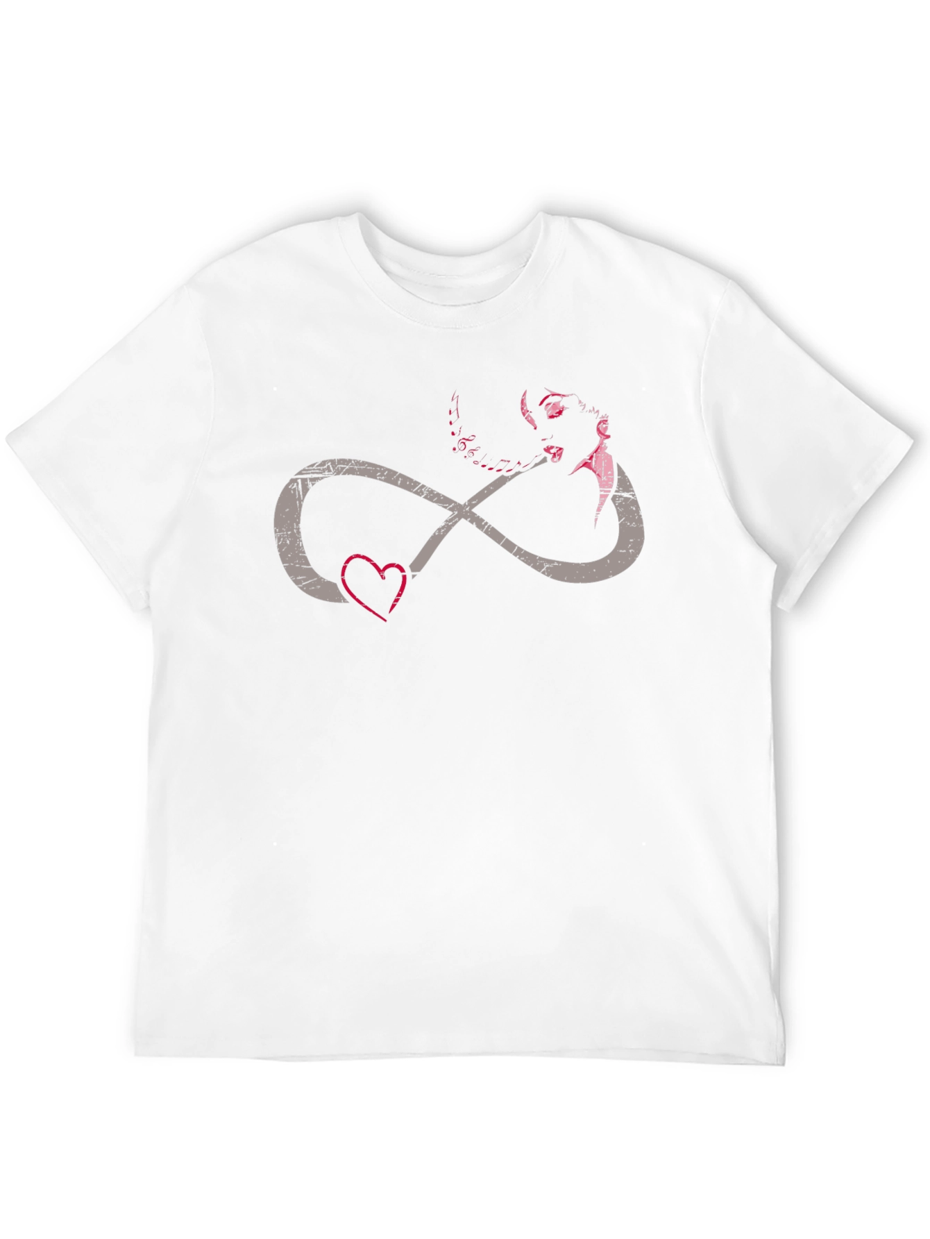 Infinity Love Graphic T-Shirt - Black