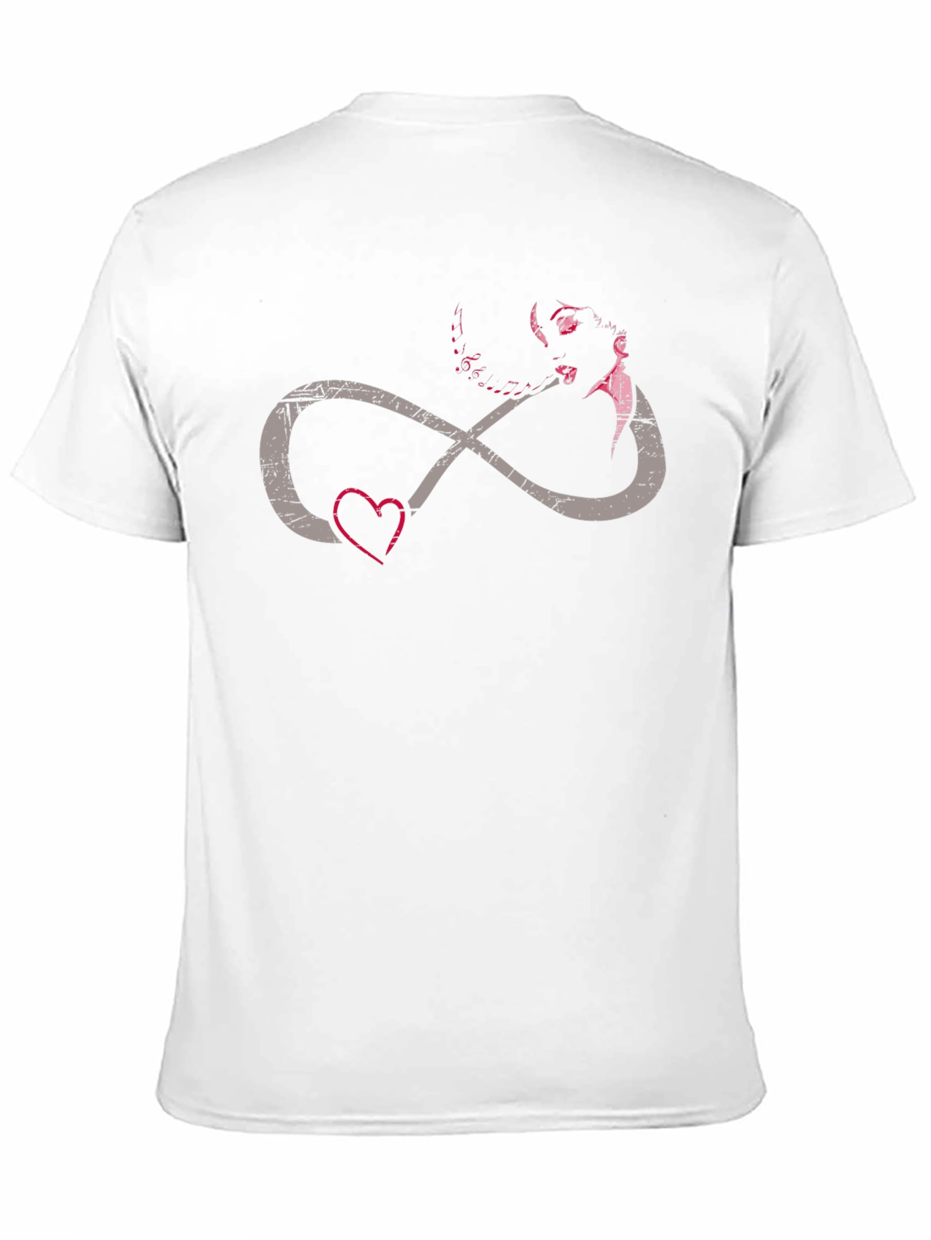 Infinity Love Graphic T-Shirt - Black