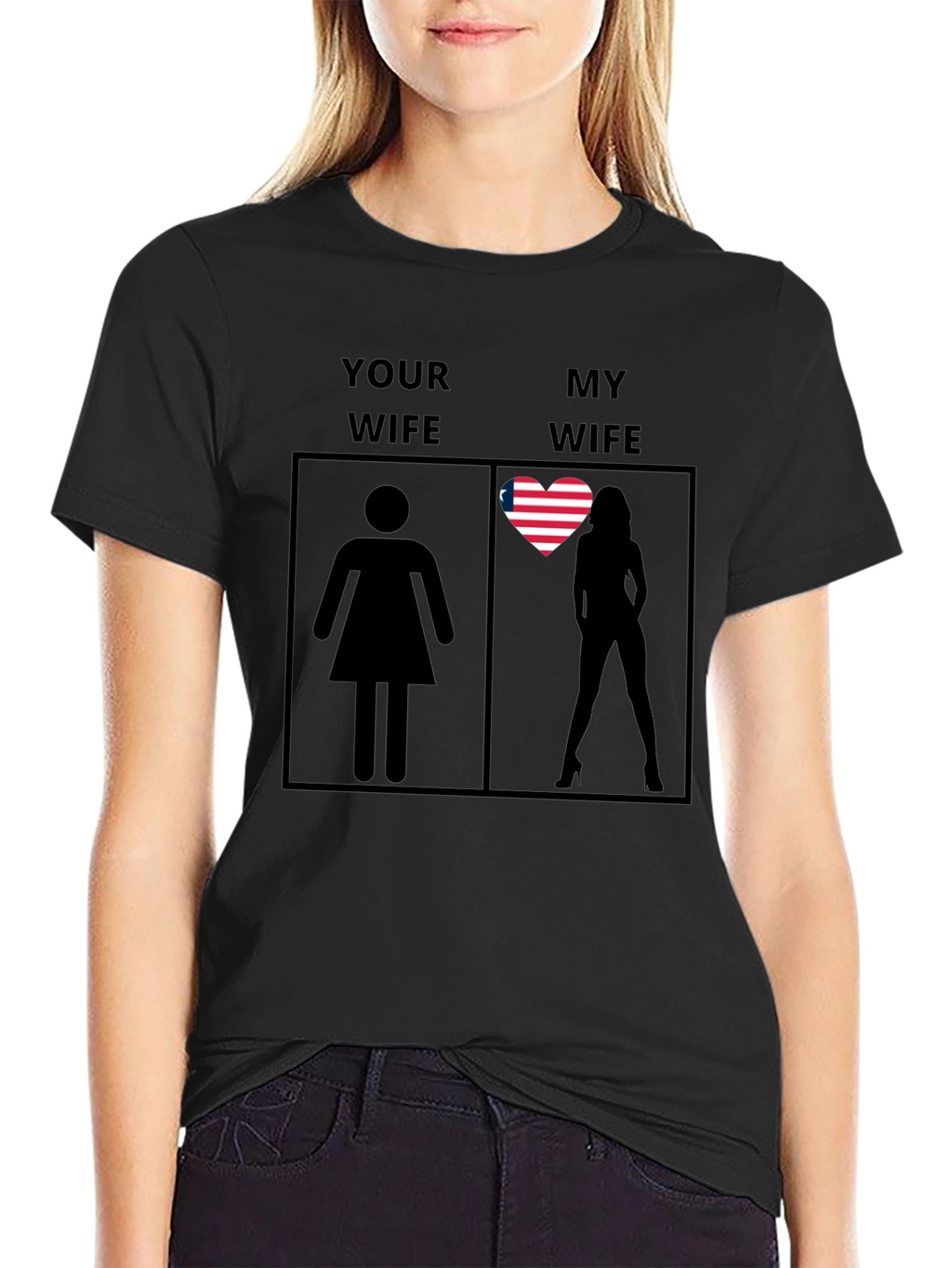 Funny My Wife Graphic T-Shirt