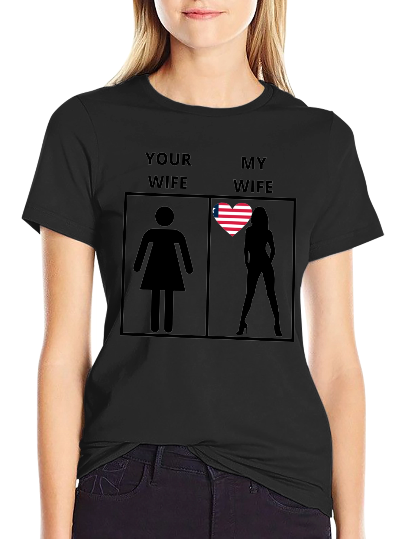 Funny My Wife Graphic T-Shirt