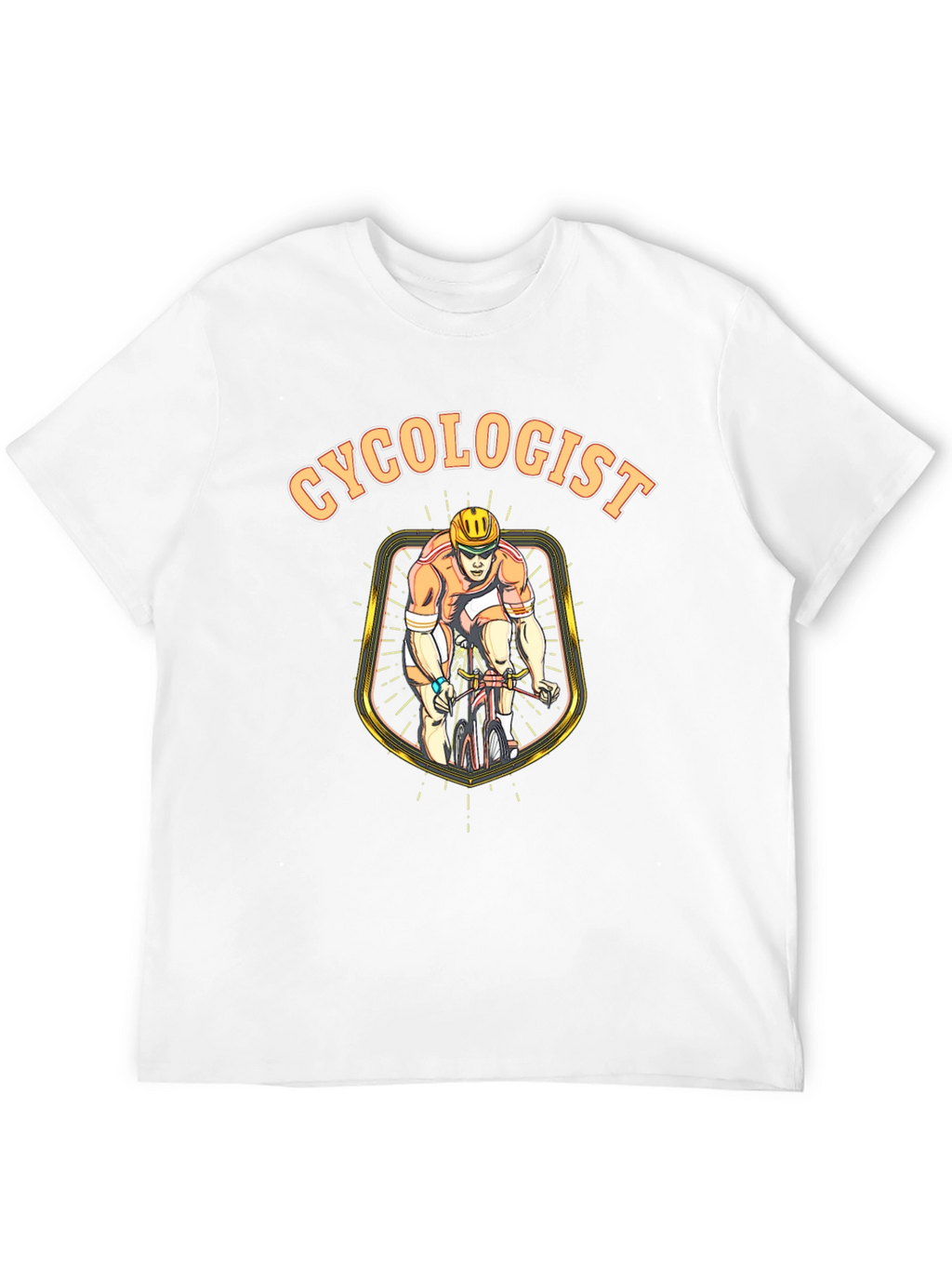 Cyclologist Graphic T-Shirt - Cycling Enthusiast Tee