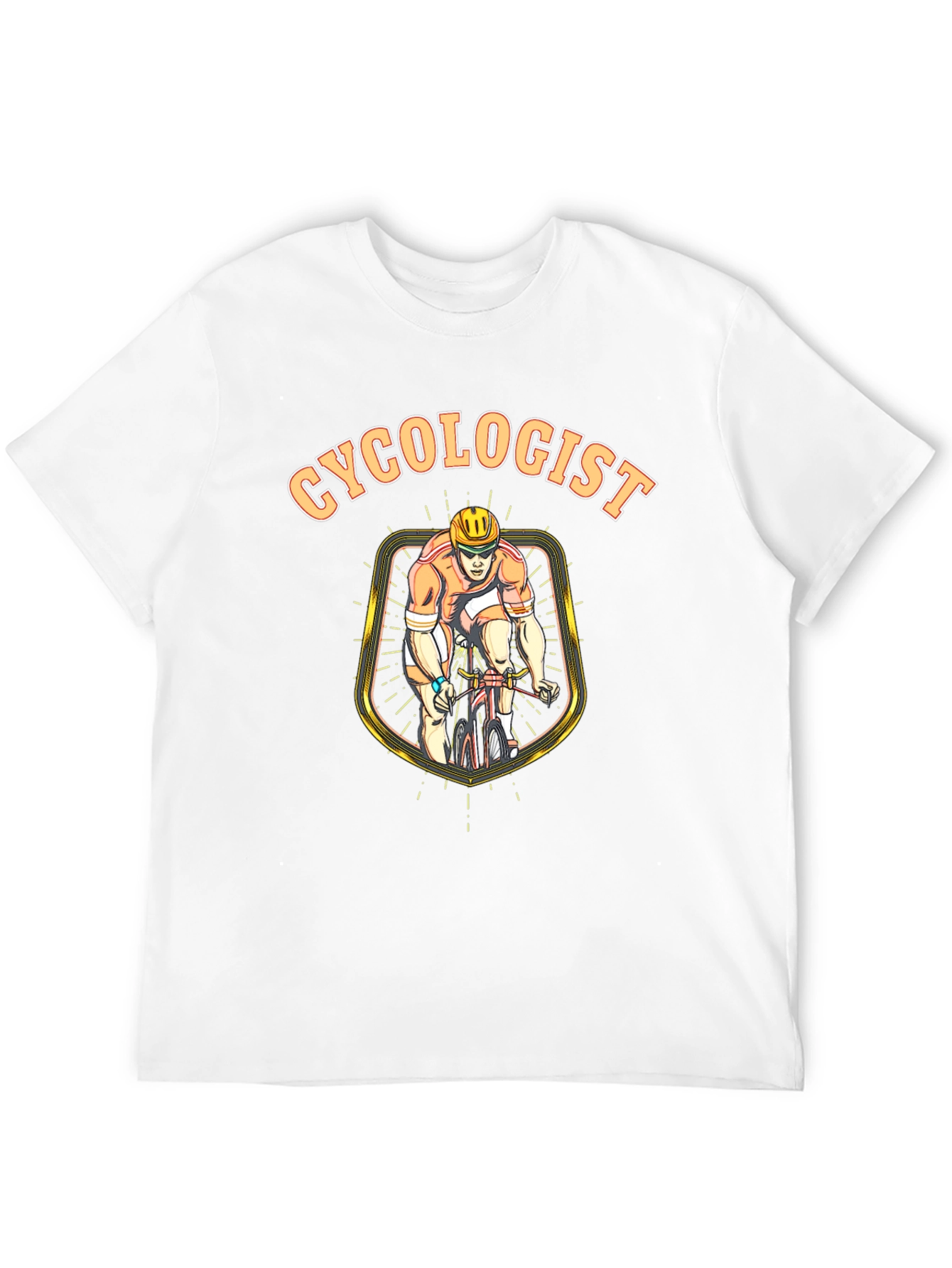 Cyclologist Graphic T-Shirt - Cycling Enthusiast Tee