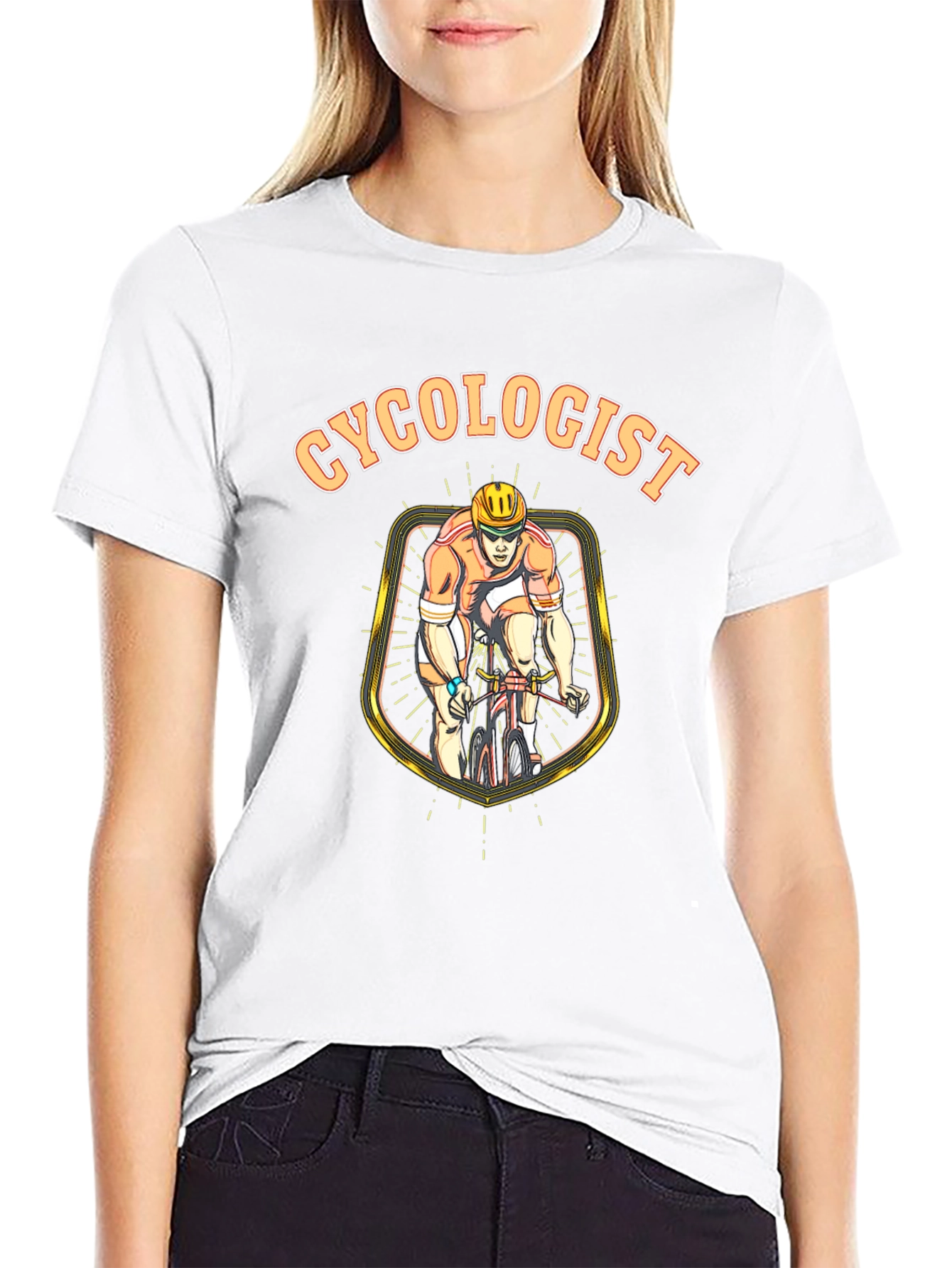 Cyclologist Graphic T-Shirt - Cycling Enthusiast Tee