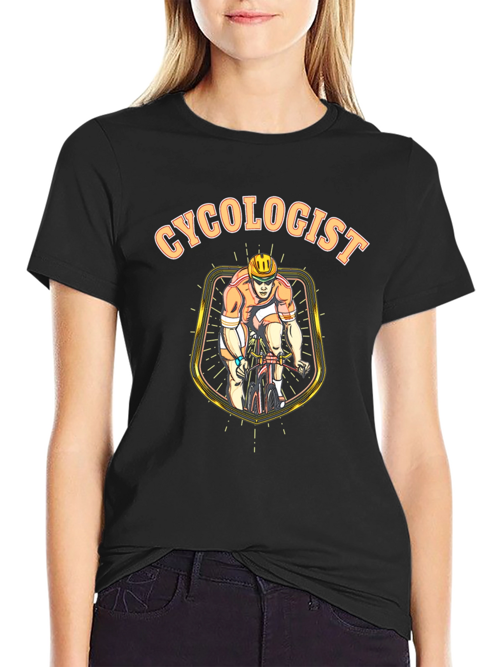 Cyclologist Graphic T-Shirt - Cycling Enthusiast Tee