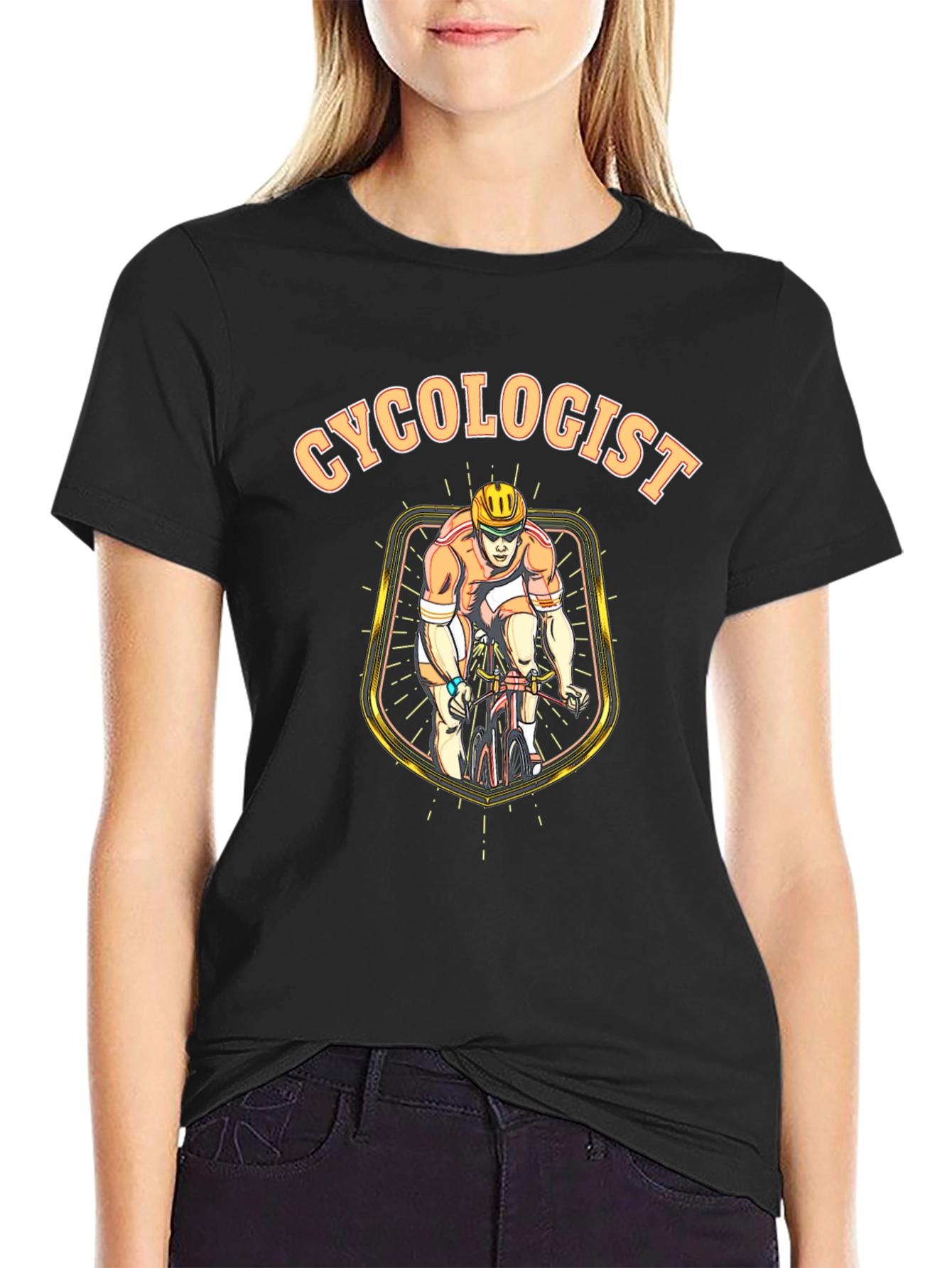 Cyclologist Graphic T-Shirt - Cycling Enthusiast Tee