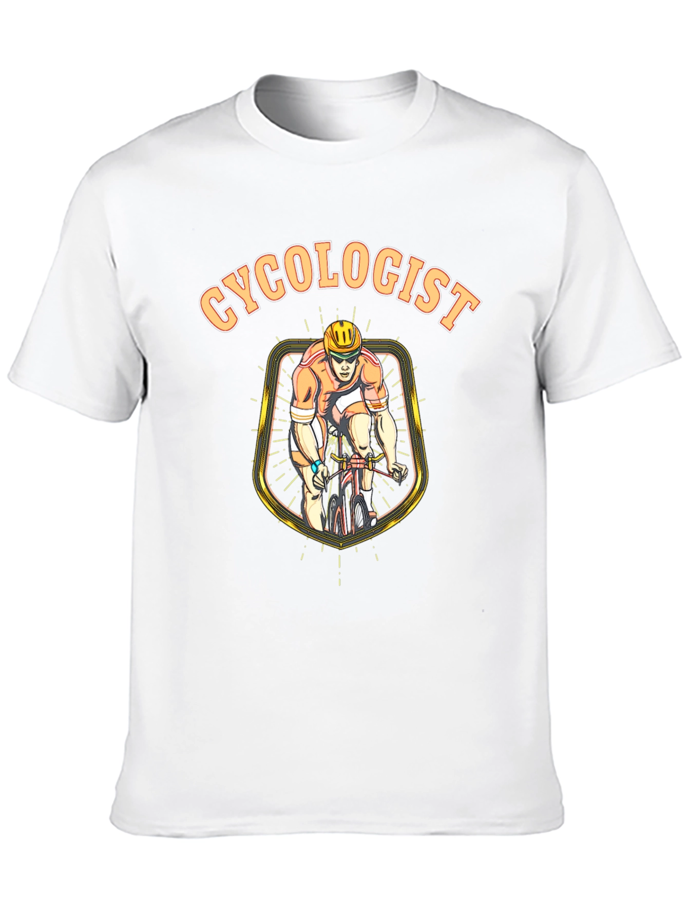 Cyclologist Graphic T-Shirt - Cycling Enthusiast Tee