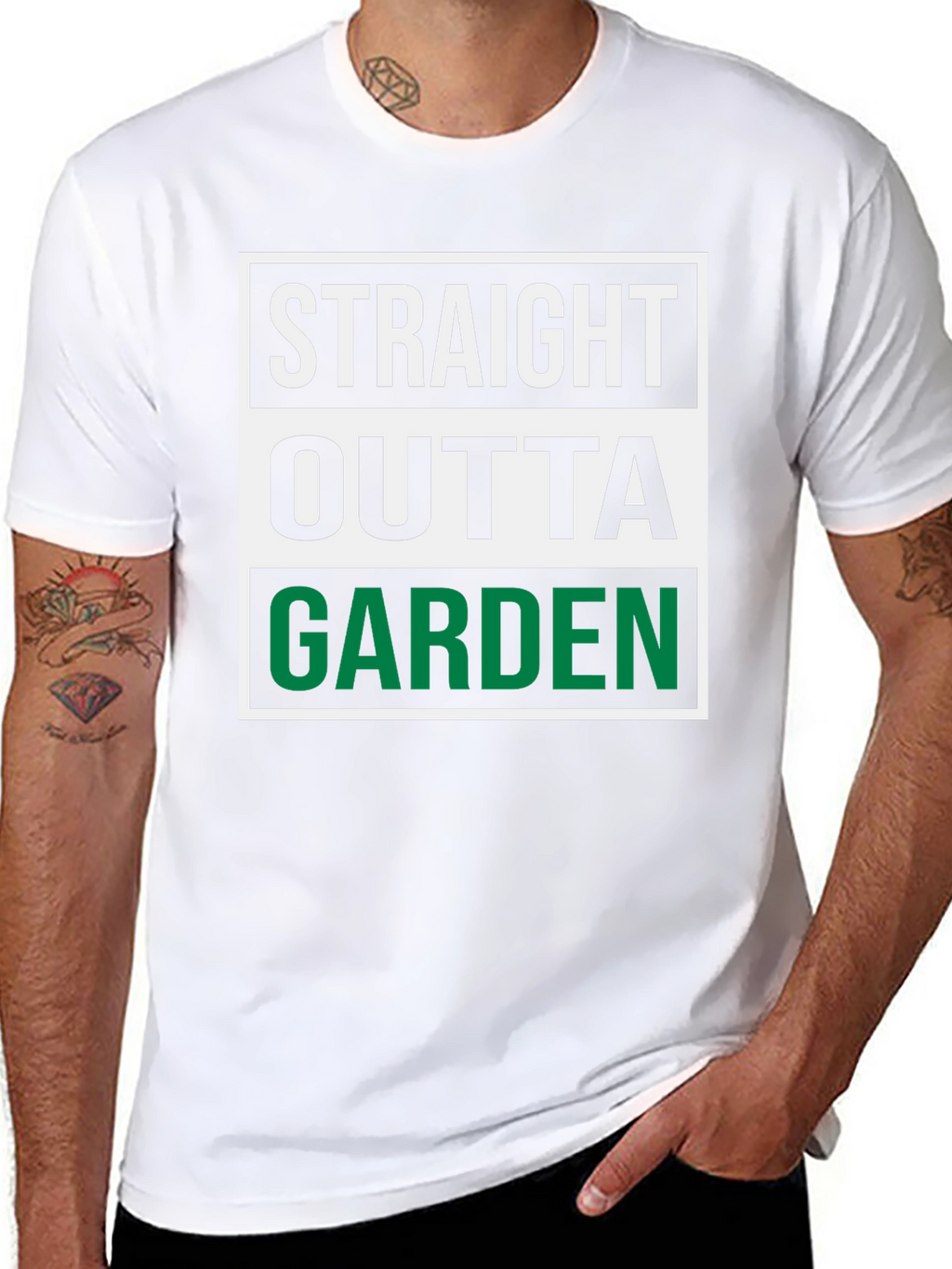 Straight Outta Garden Graphic T-Shirt