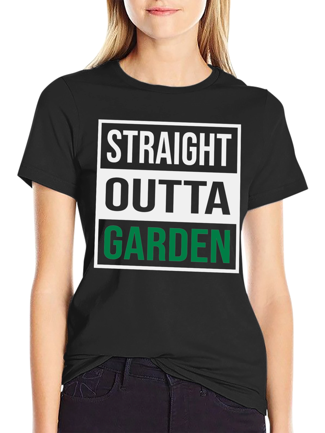 Straight Outta Garden Graphic T-Shirt