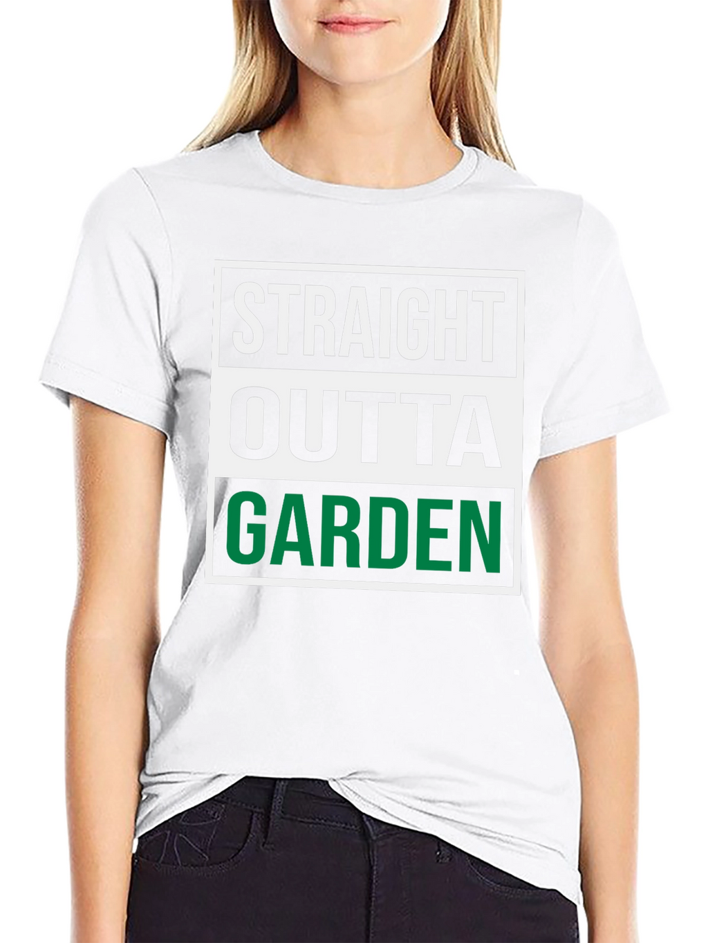 Straight Outta Garden Graphic T-Shirt