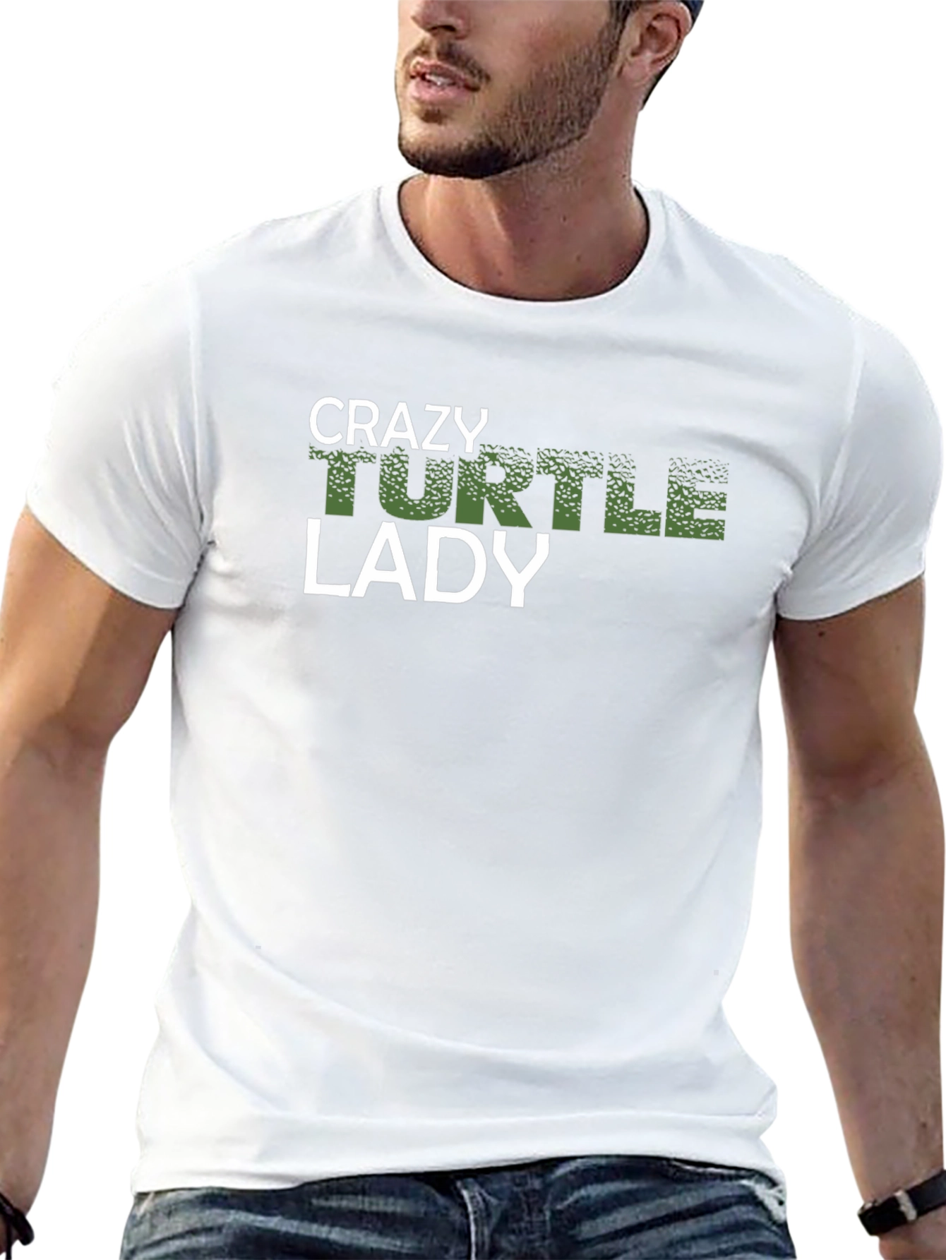 Crazy Turtle Lady Graphic T-Shirt