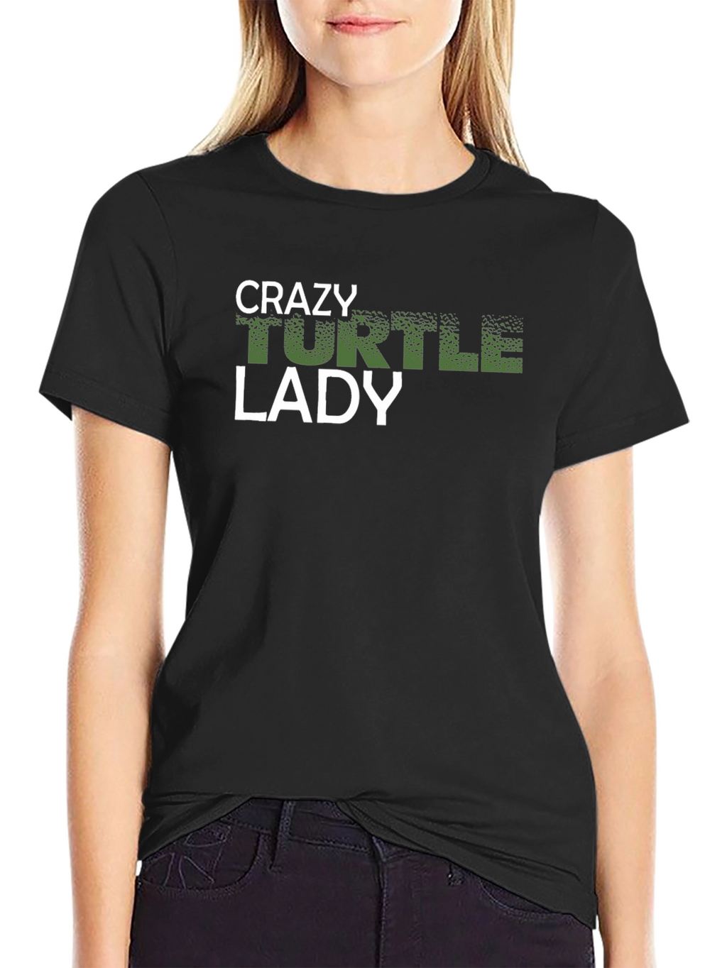 Crazy Turtle Lady Graphic T-Shirt