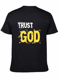 Trust God Graphic T-Shirt - Religious Faith Tee