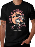 Roller Derby Girls Graphic Tee - Skate in Style!