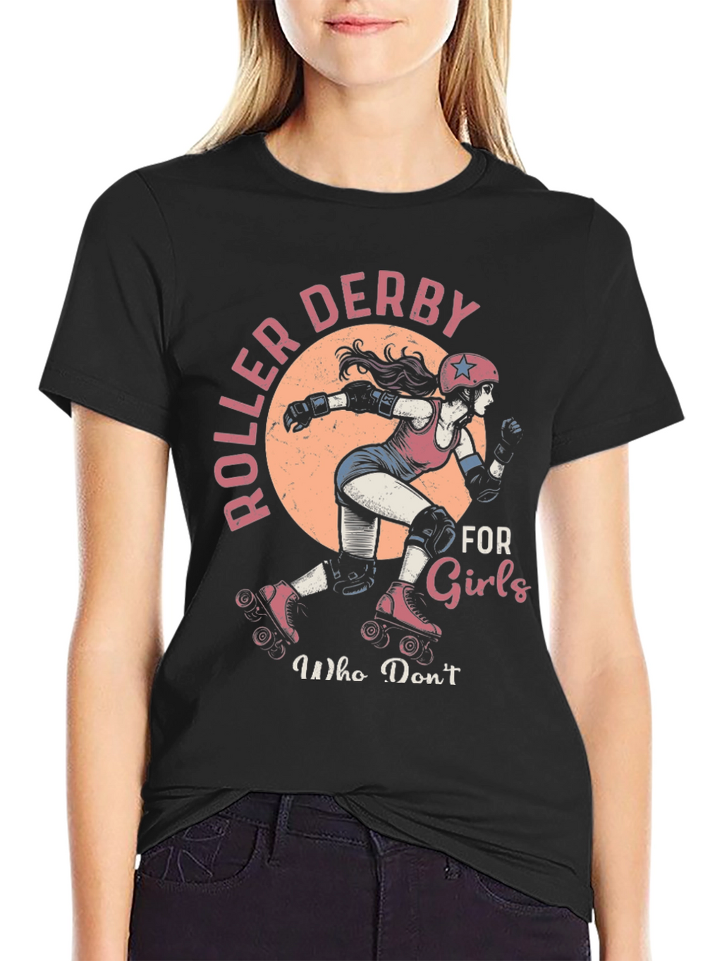 Roller Derby Girls Graphic Tee - Skate in Style!