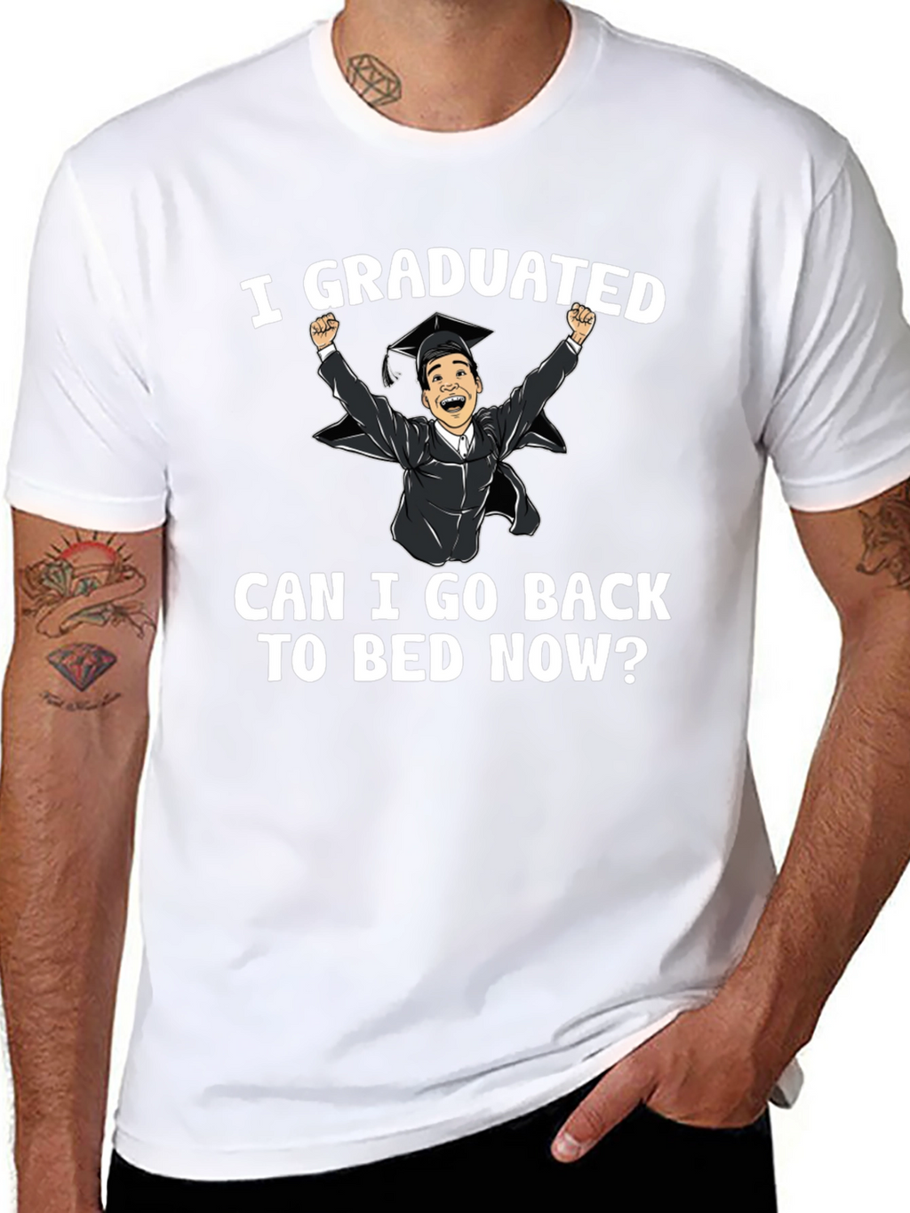 I Graduated! Funny Graduation T-Shirt