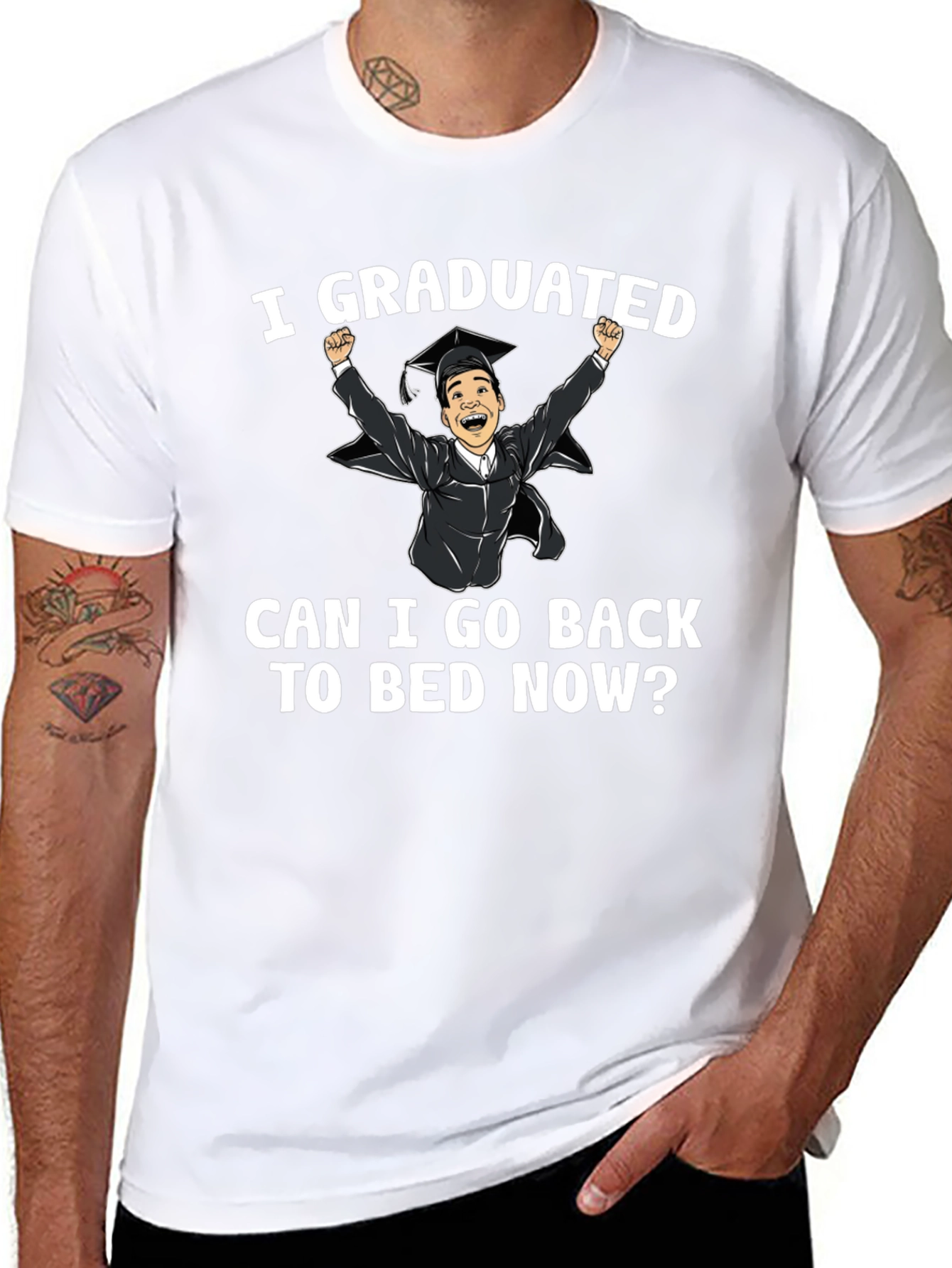 I Graduated! Funny Graduation T-Shirt