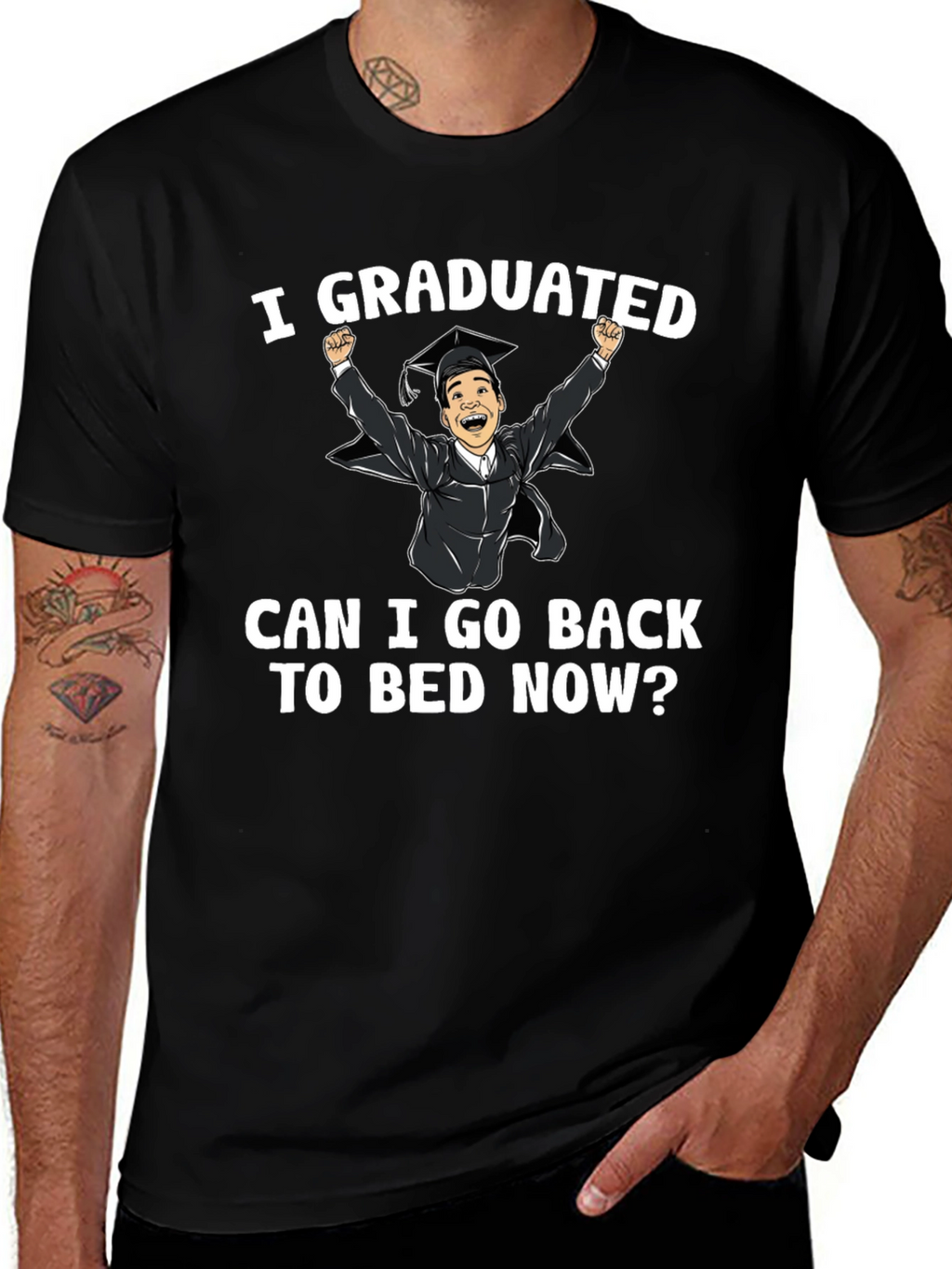 I Graduated! Funny Graduation T-Shirt