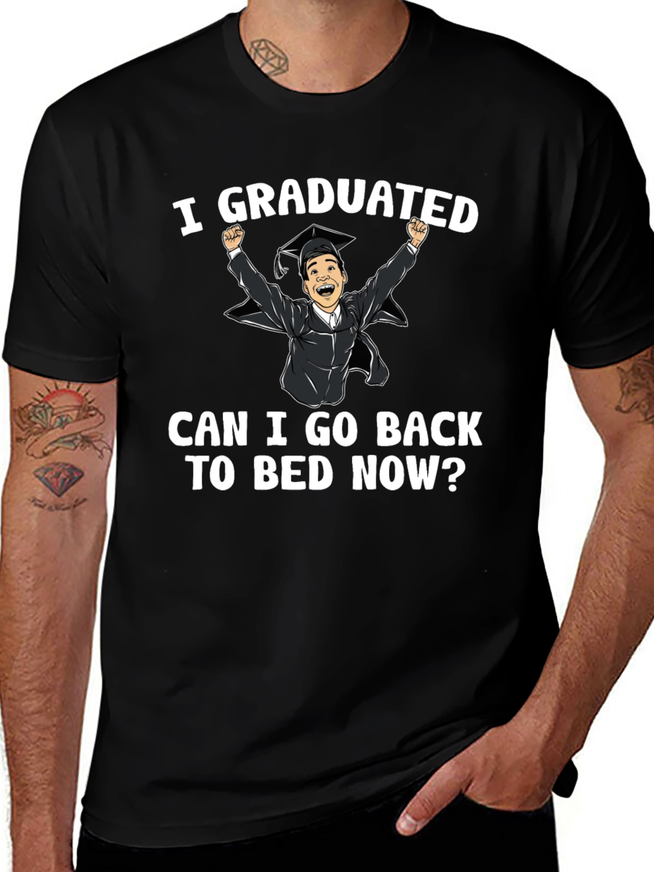 I Graduated! Funny Graduation T-Shirt