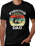 Fishing Dad Graphic Tee - Perfect Fathers Day Gift