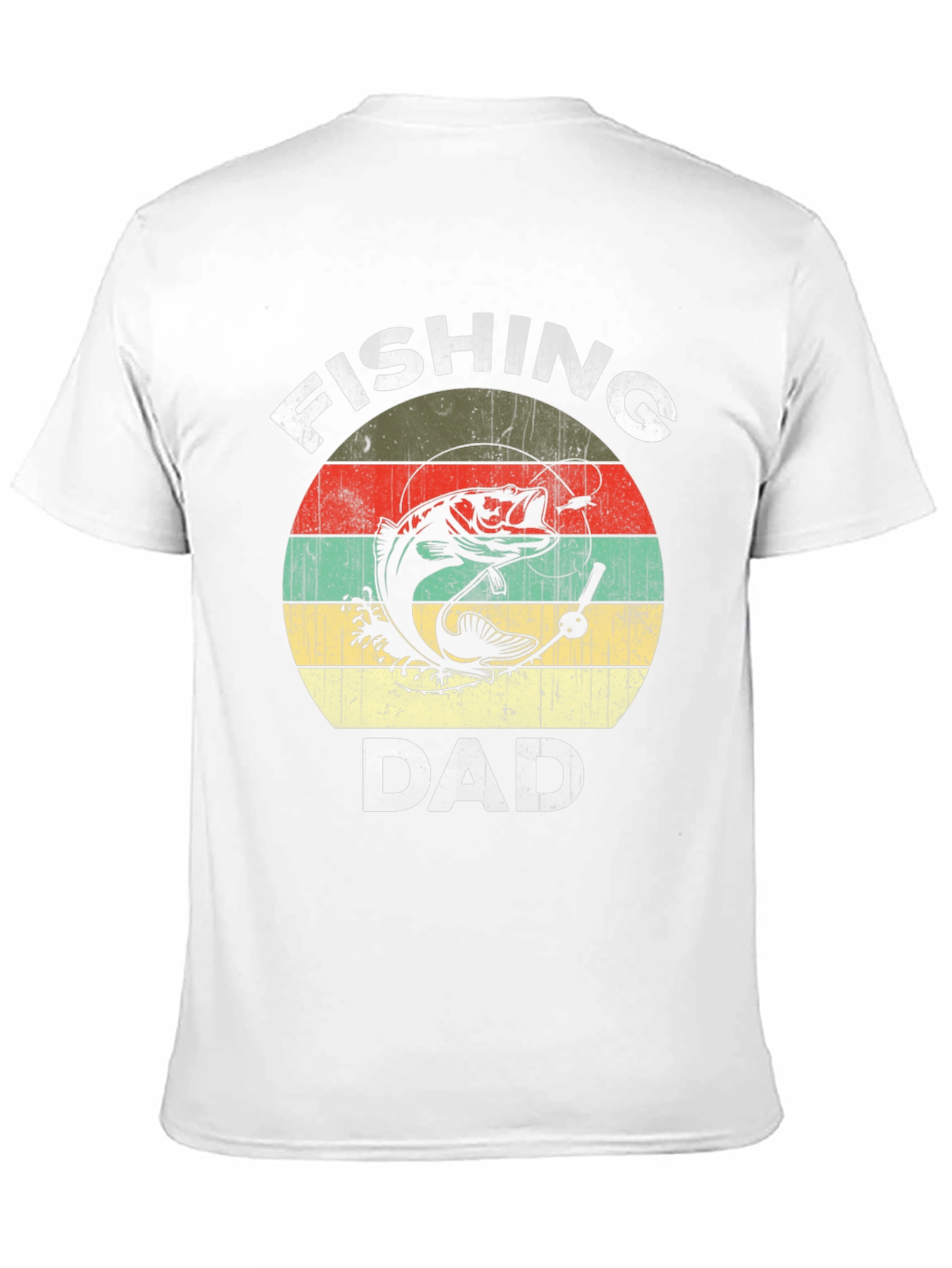 Fishing Dad Graphic Tee - Perfect Fathers Day Gift