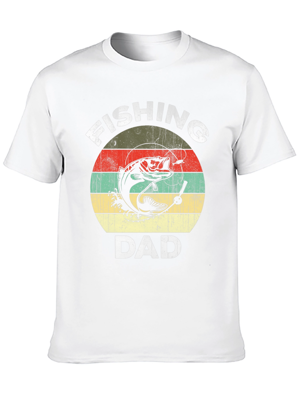 Fishing Dad Graphic Tee - Perfect Fathers Day Gift
