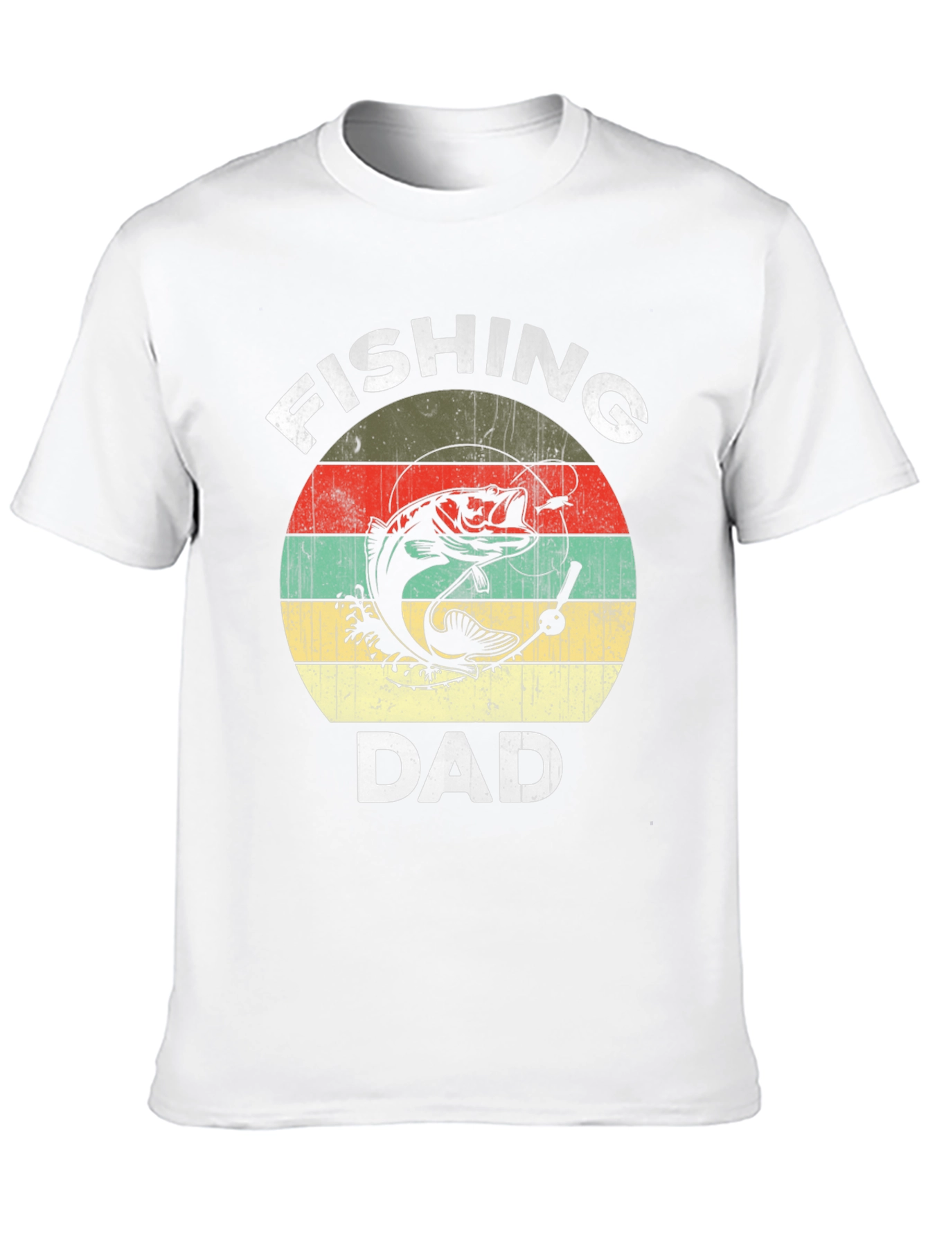 Fishing Dad Graphic Tee - Perfect Fathers Day Gift