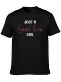Just a Small Town Girl Black T-Shirt