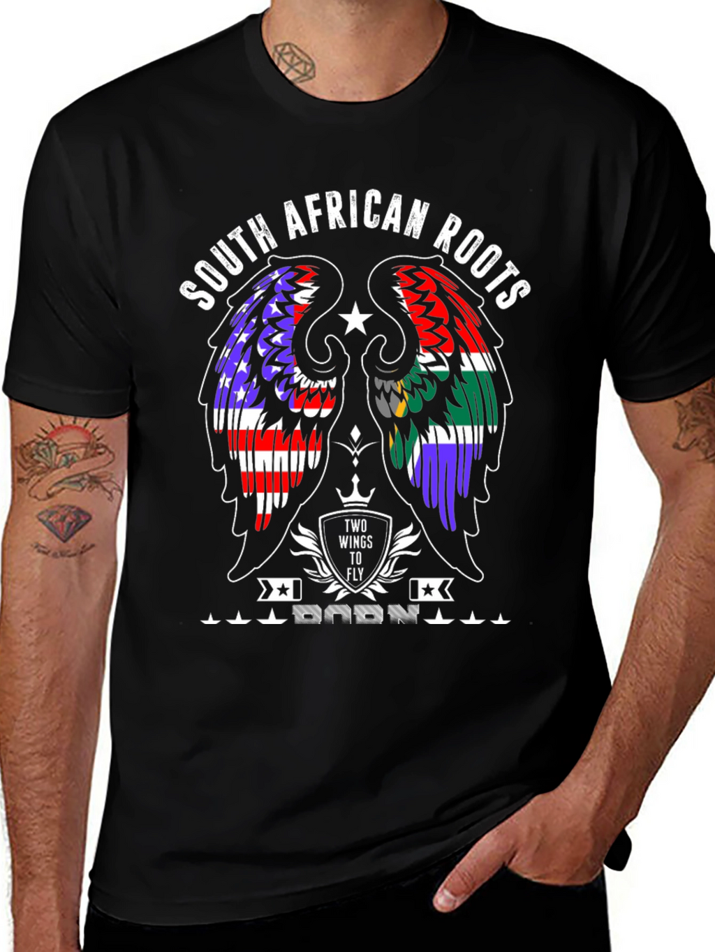 South African Roots Patriotic T-Shirt