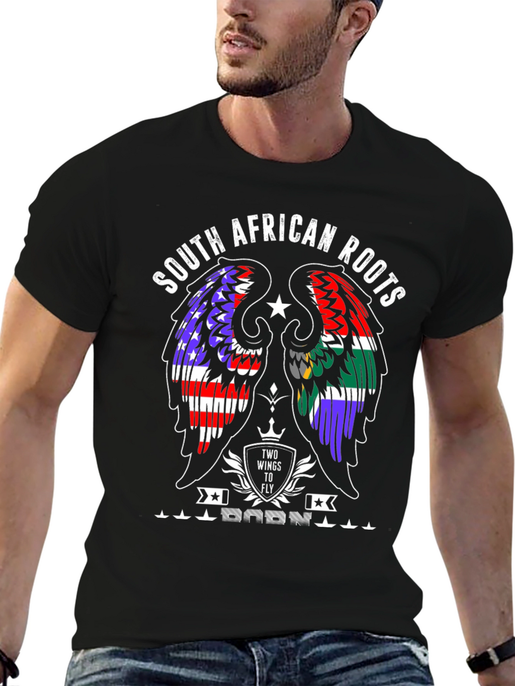 South African Roots Patriotic T-Shirt