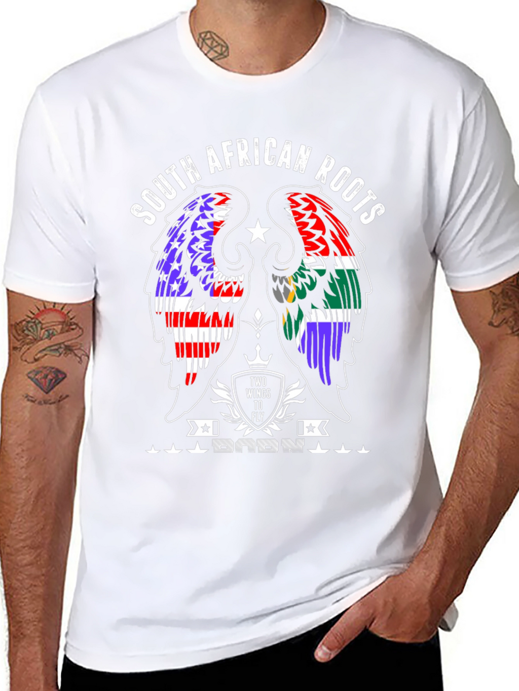 South African Roots Patriotic T-Shirt