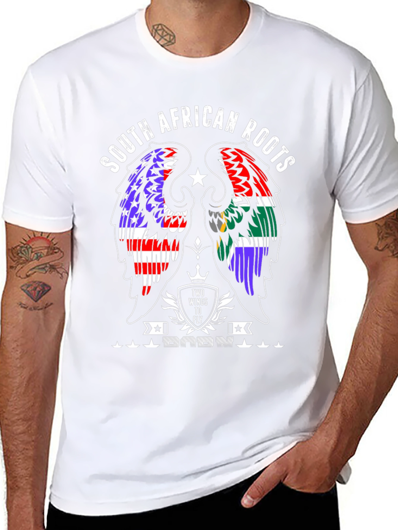 South African Roots Patriotic T-Shirt