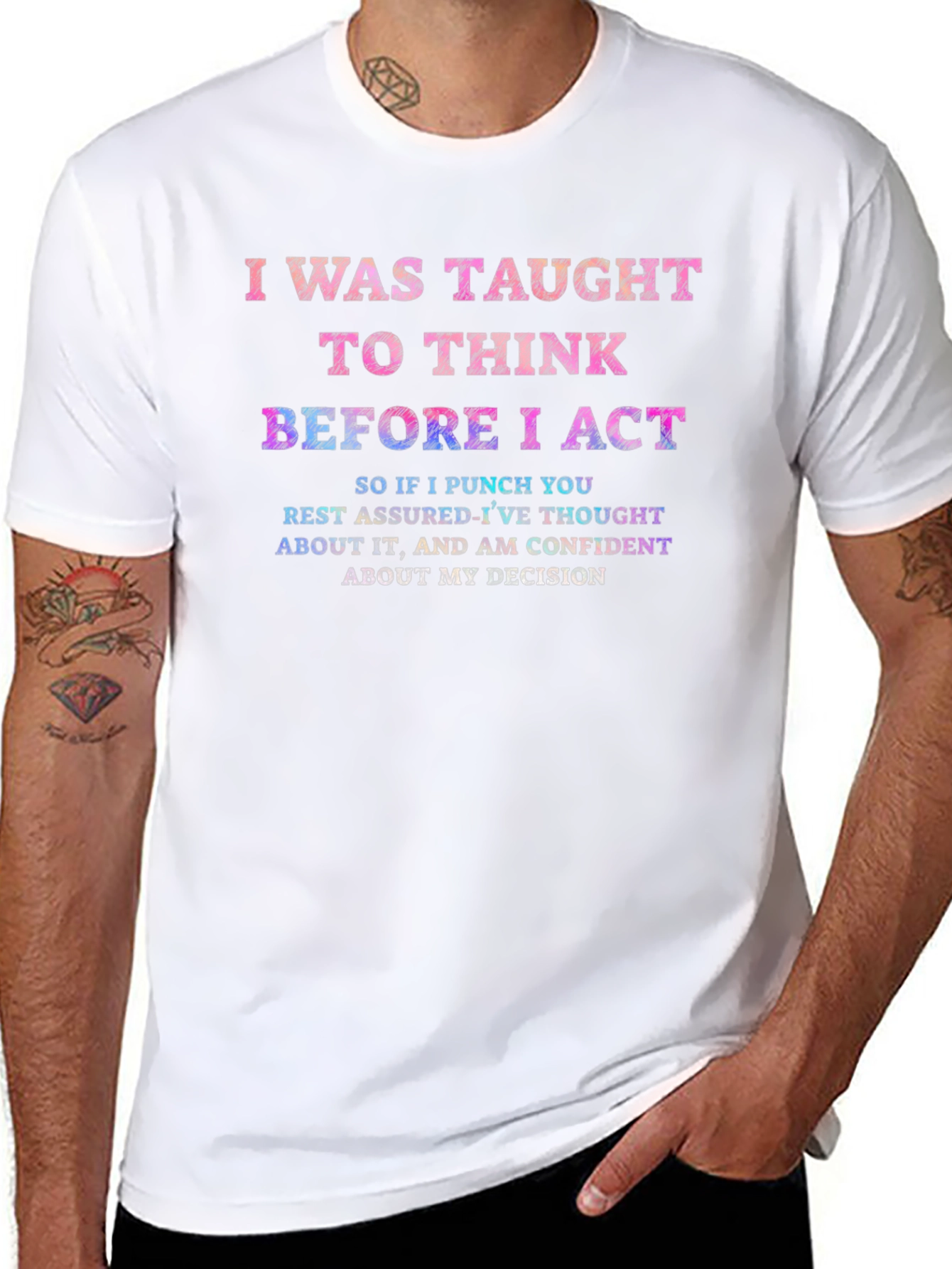 I Was Taught To Think Graphic T-Shirt