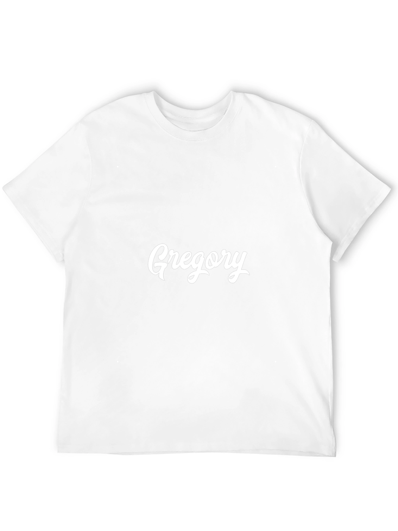Personalized Gregory Black T-Shirt