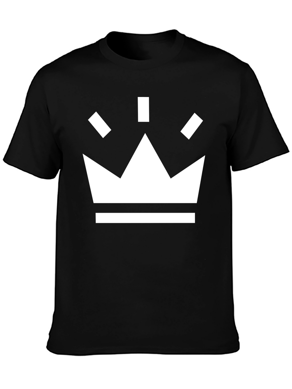 Crown Graphic Tee - Modern Minimalist Design